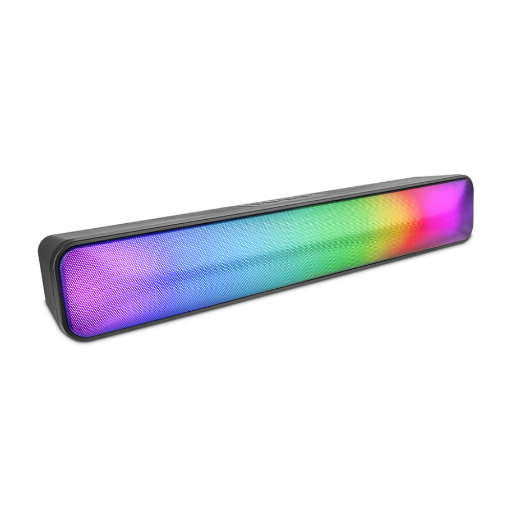 Barra de Sonido RGB Getttech GUS-MSRBT-01 Inalámbrico Negro