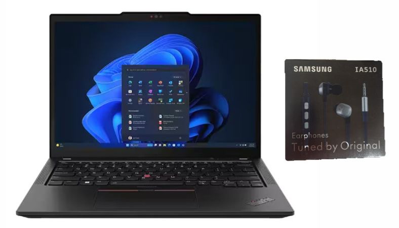 ThinkPad X13 Gen 5  (Type 21LU, 21LV) Laptop, Procesador Core ultra 5, Disco Duro 512GB, Memoria RAM 32GB mas Audífonos Samsung Galaxy S10