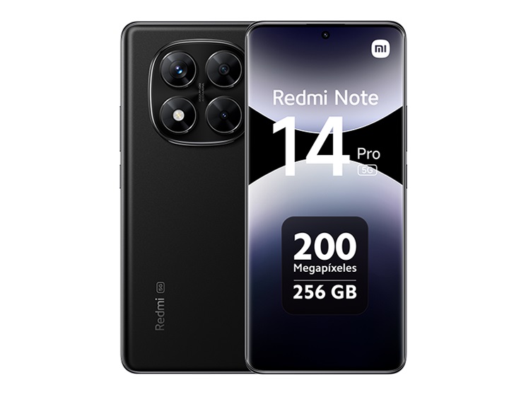 Xiaomi Redmi Note 14 Pro 5G 256Gb 8Ram Color Negro Dualsim Nuevo Libre