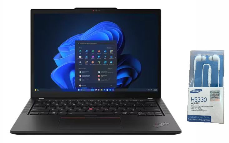 ThinkPad X13 Gen 5  (Type 21LU, 21LV) Laptop, Procesador Core ultra 5, Disco Duro 512GB, Memoria RAM 32GB masa Audífonos Samsung HS330