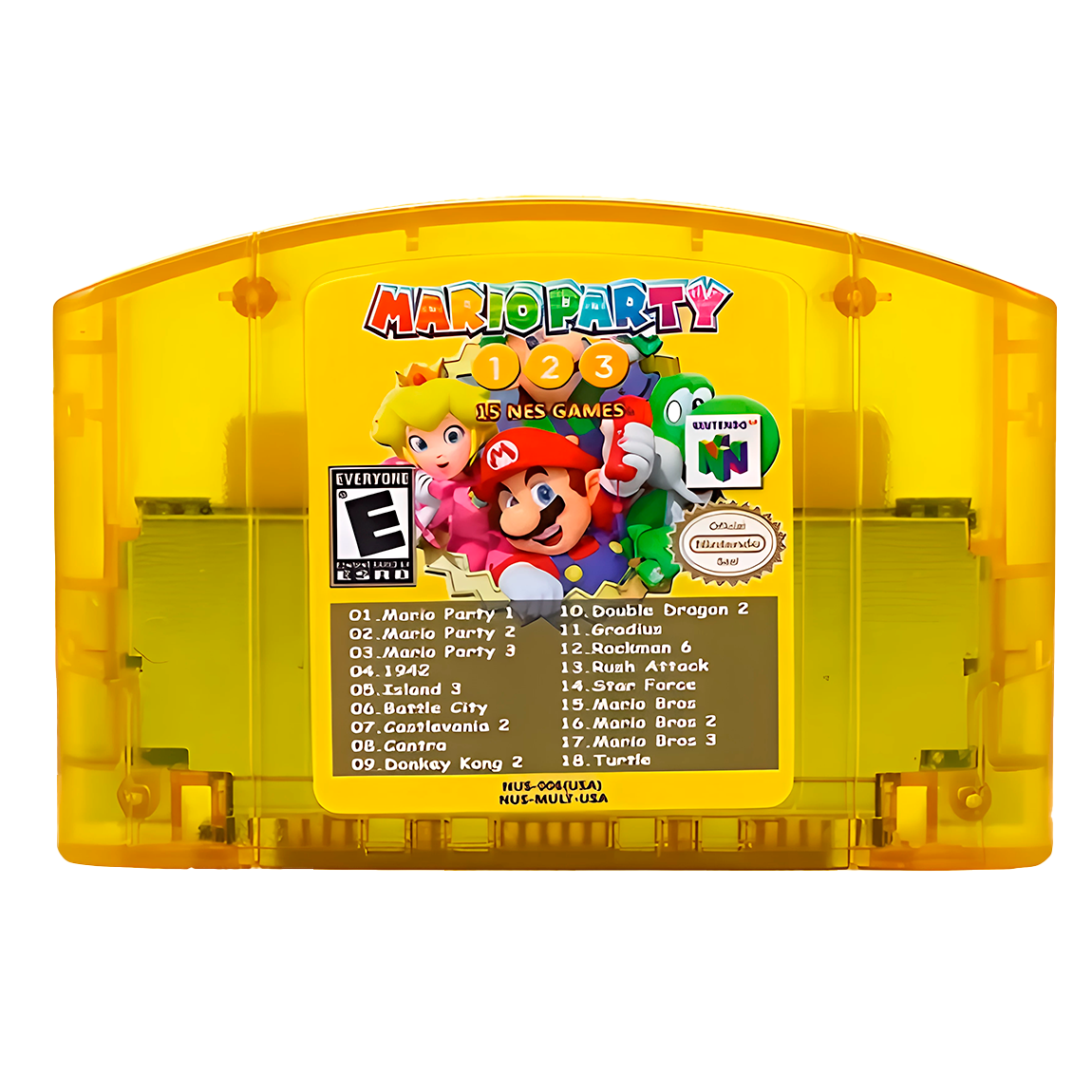 Mario Party 1 2 3 Coleccion + 15 Juegos Nes Nintendo 64 N64