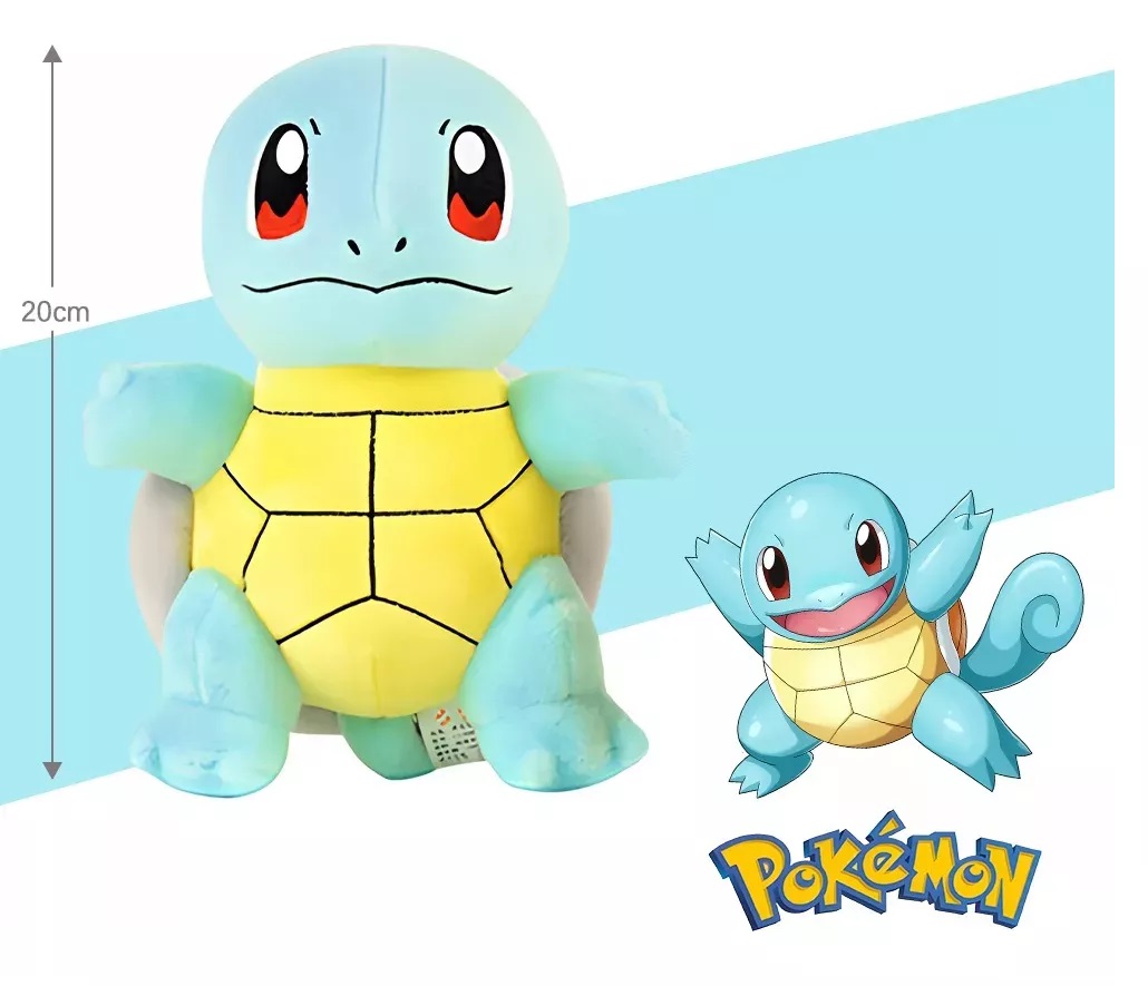Peluches Kawaii Pokémon 4pcs: Pikachu, Charmander, Squirtle Y Bulbasaur, Compañero Cómodo Y Seguro, Muy Suave Y Perfecto Para Abrazar, Regalo De Cumpleaños Y Navidad Para Niños