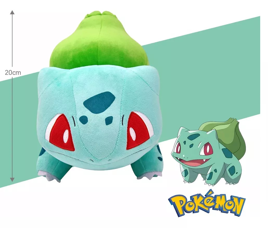 Peluches Kawaii Pokémon 4pcs: Pikachu, Charmander, Squirtle Y Bulbasaur, Compañero Cómodo Y Seguro, Muy Suave Y Perfecto Para Abrazar, Regalo De Cumpleaños Y Navidad Para Niños