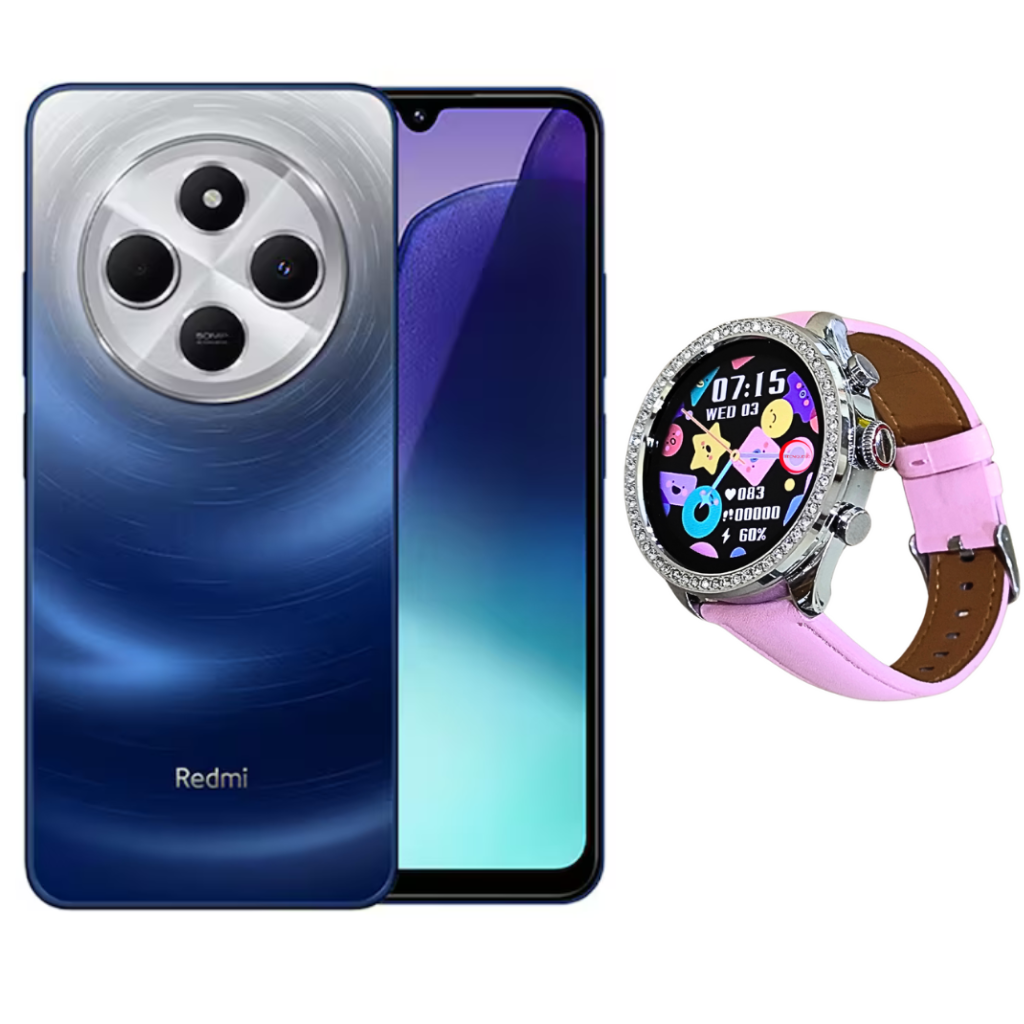 Xiaomi Redmi 14C 8GB RAM/256GB Interno + Smartwatch Bossney Ws Gs83