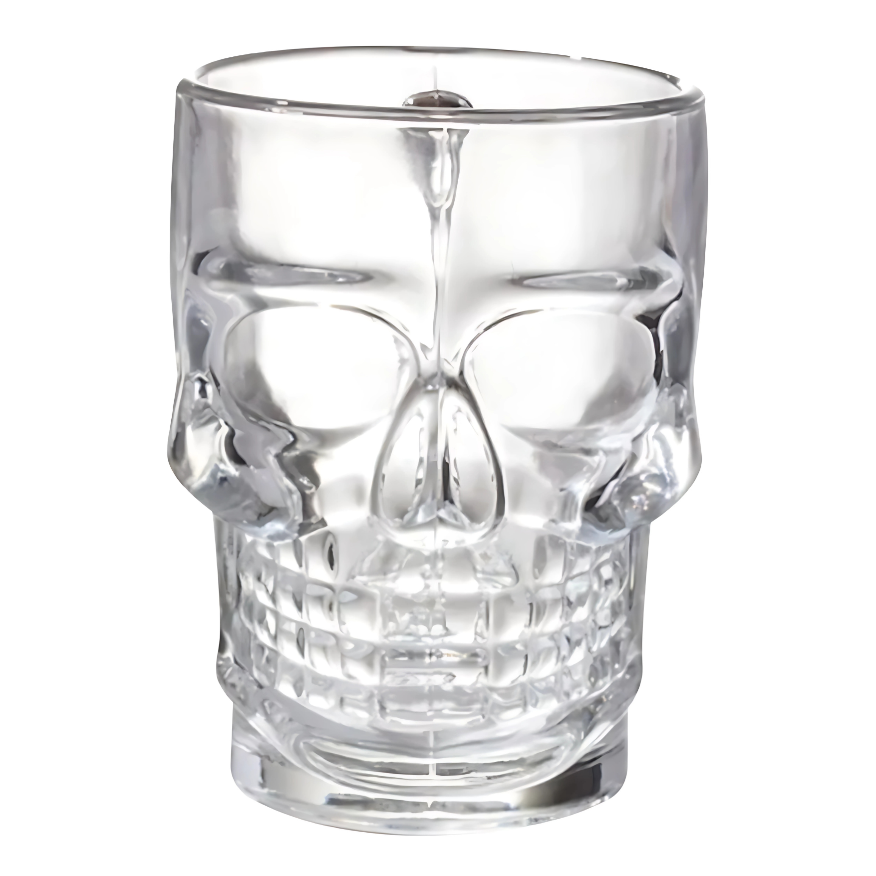 Pack 6 Tarros Cerveza Calaca Vaso Vidrio Calavera 460ml