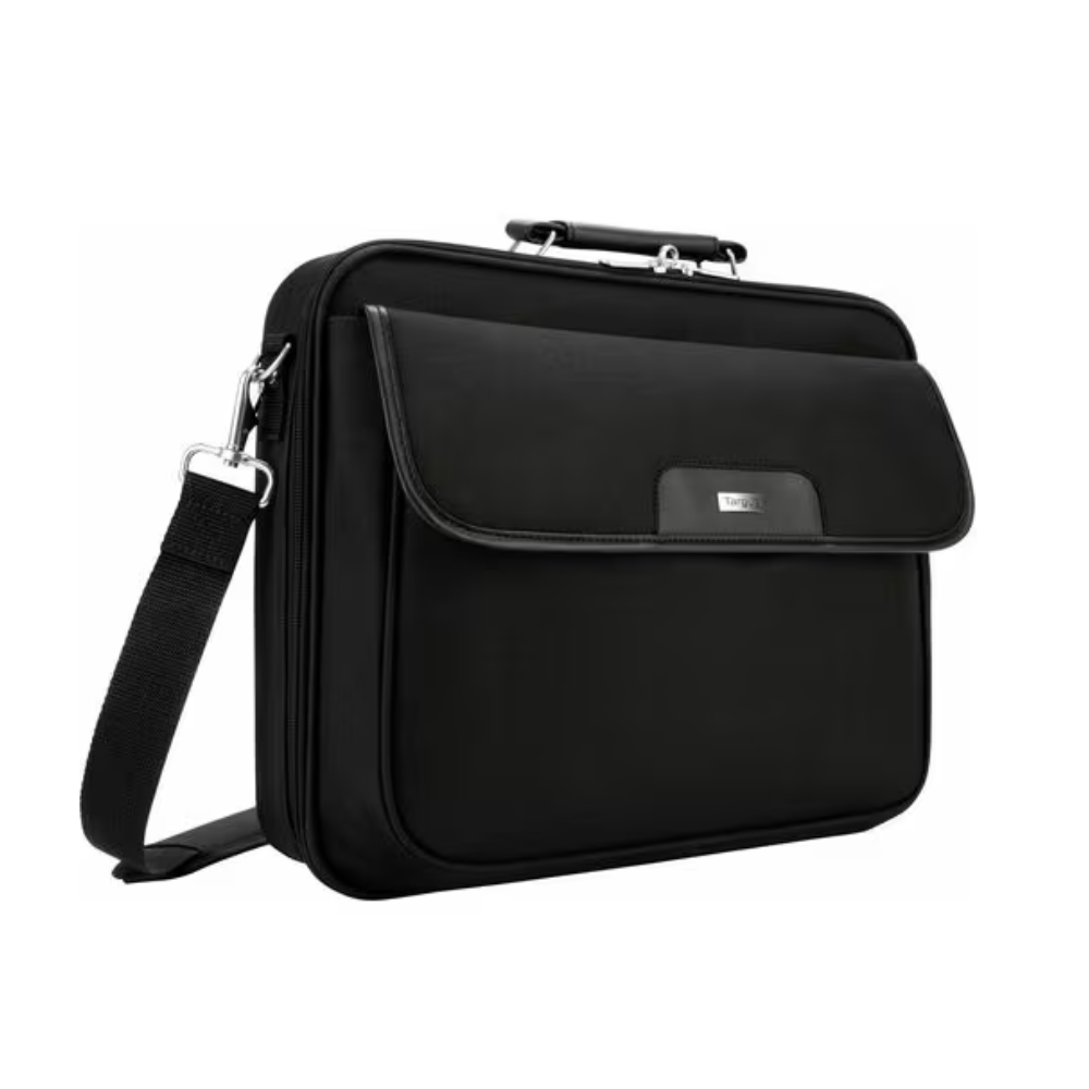Targus Maletín Tradicional Notepac de Poliester para Laptop 15.4'' Negro. 