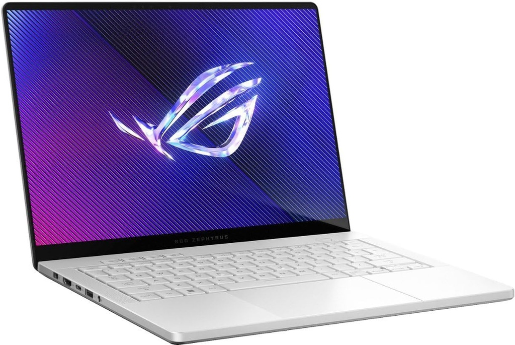 LAPTOP ASUS ROG ZEPHYRUS G14 RYZEN 9 8945HS 1TB SSD 16GB DDR5 14" OLED TEC/ING W11H BLANCO RTX 4060 GA403UV-G14.R94060 90NR0I02-M003W0