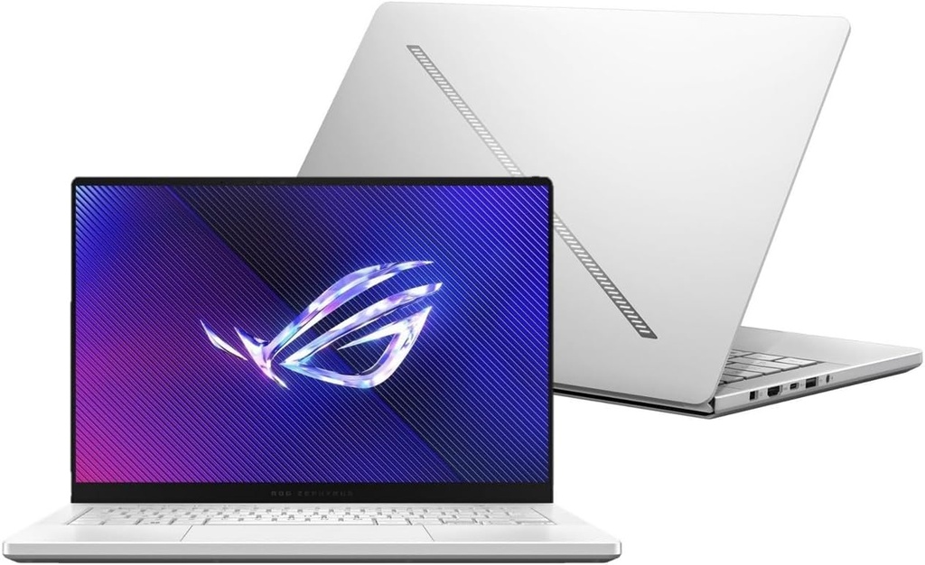 LAPTOP ASUS ROG ZEPHYRUS G14 RYZEN 9 8945HS 1TB SSD 16GB DDR5 14" OLED TEC/ING W11H BLANCO RTX 4060 GA403UV-G14.R94060 90NR0I02-M003W0