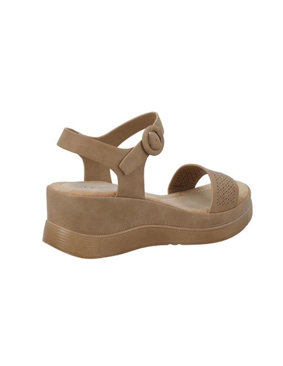 sandalia con plataforma mujer