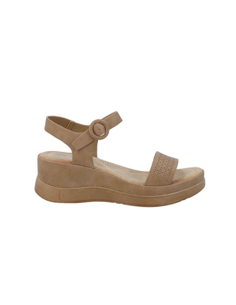 sandalia con plataforma mujer