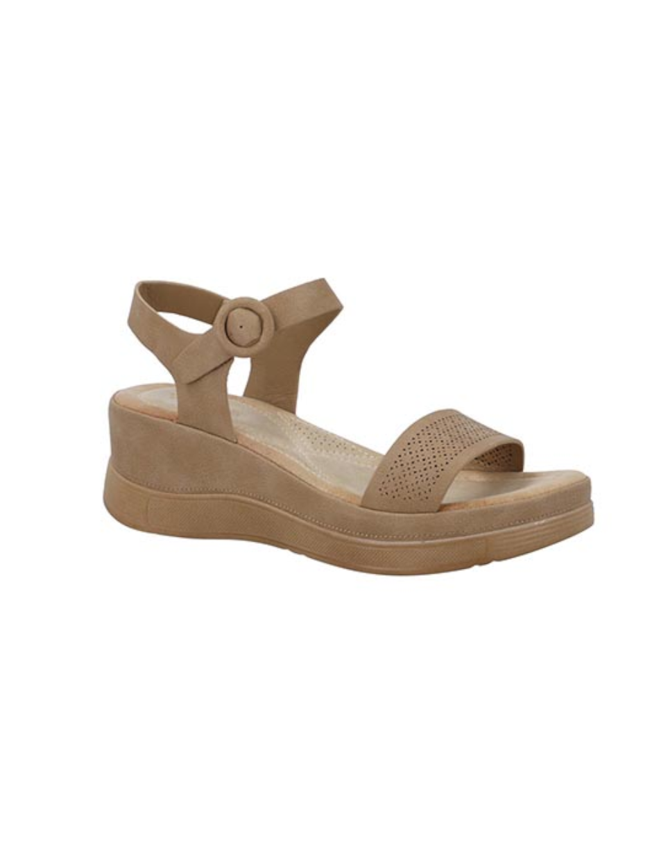 sandalia con plataforma mujer