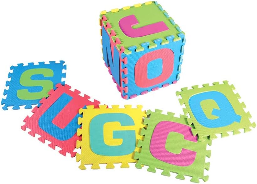 Tapete de gran tamaño de fomi letras 