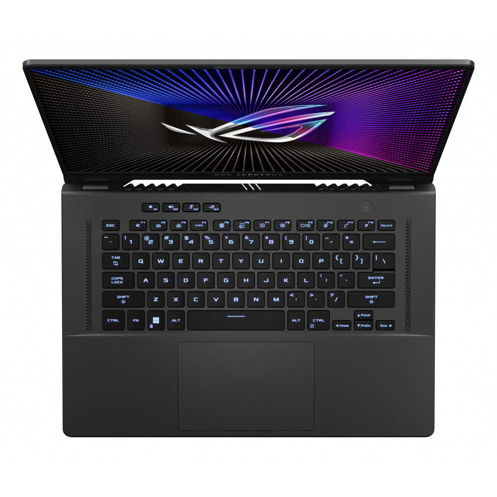 LAPTOP ASUS ROG SEPHYRUS G16 CORE I7 13620H 512GB SSD 16GB DDR4 16" OLED TEC/ING W11H NEGRO RTX 4070 GU603VI-G16.I74070 90NR0G35-M00680