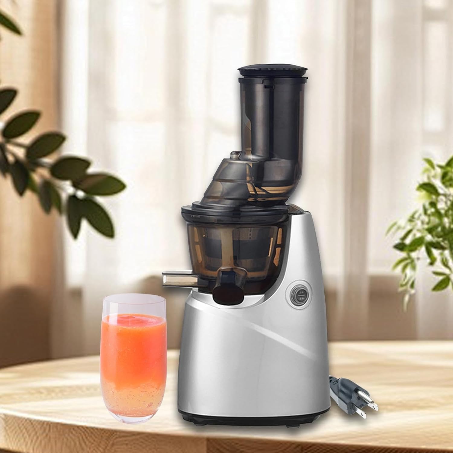 Extractor Automático De Jugo Con Motor Silencioso Pro