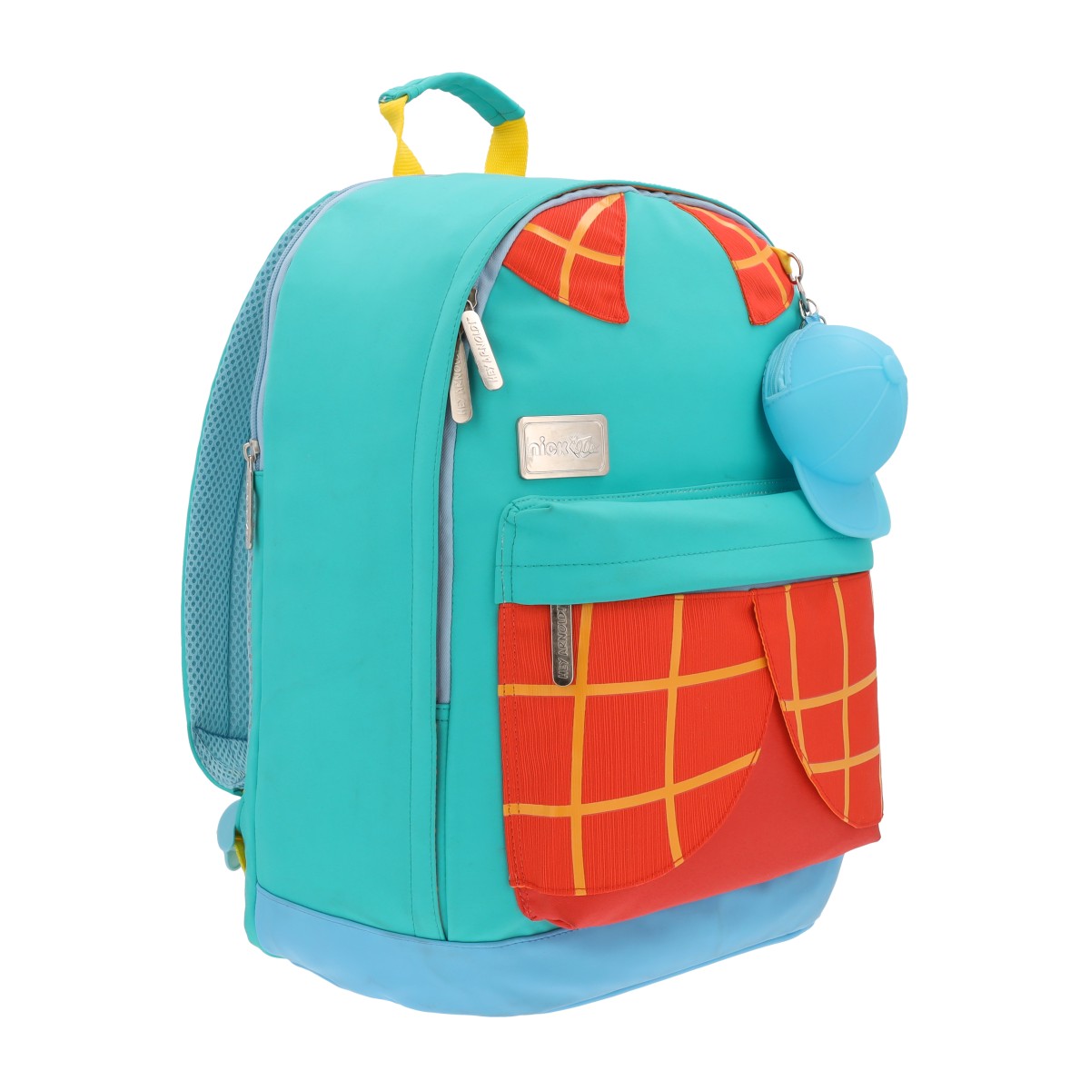 Mochila Grande Nickelodeon Hey Arnold Gorrita Yadatex Porta Laptop HEY002-BP010A