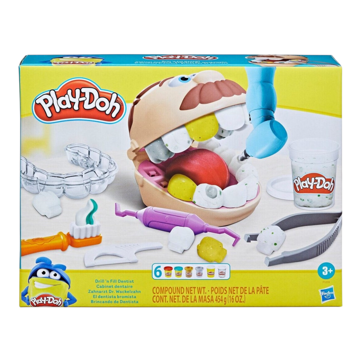 Set Dentista Bromista Play-Doh Hasbro