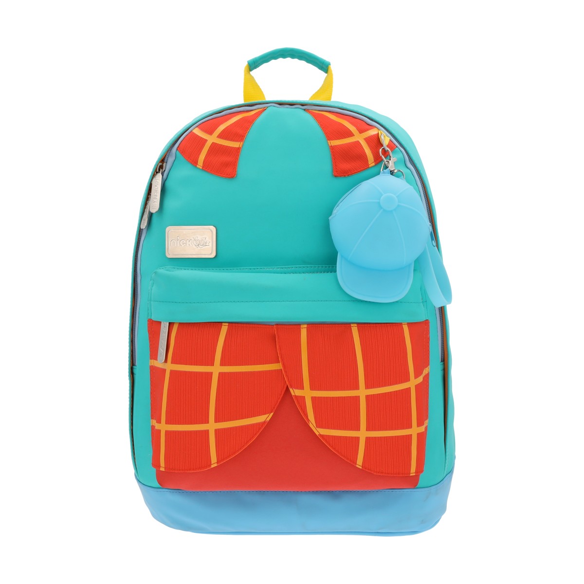 Mochila Grande Nickelodeon Hey Arnold Gorrita Yadatex Porta Laptop HEY002-BP010A