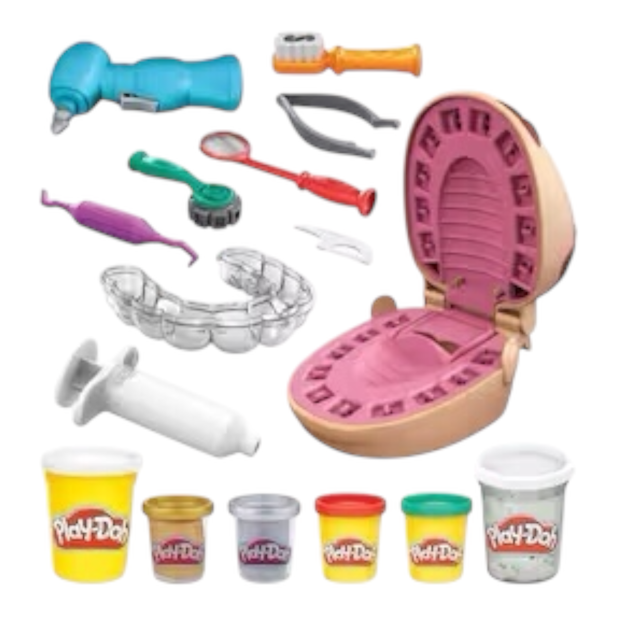 Set Dentista Bromista Play-Doh Hasbro