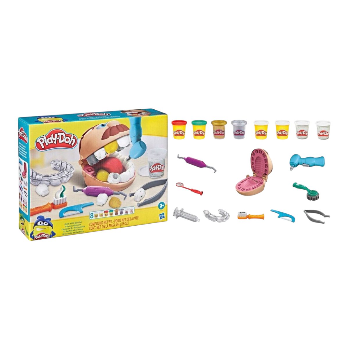 Set Dentista Bromista Play-Doh Hasbro