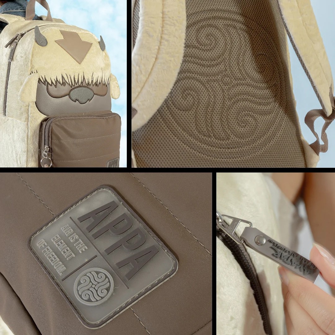 Mochila Mediana Porta Laptop Avatar Appa Yip Yip Yadatex AVT002-BP225A