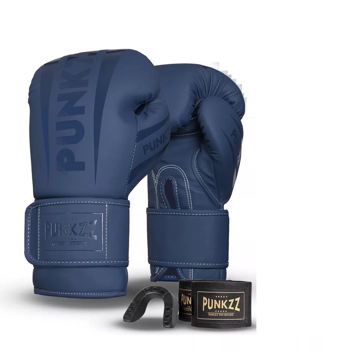 Guantes De Box Punkzz Para Kickboxing,strap Velcro,18oz