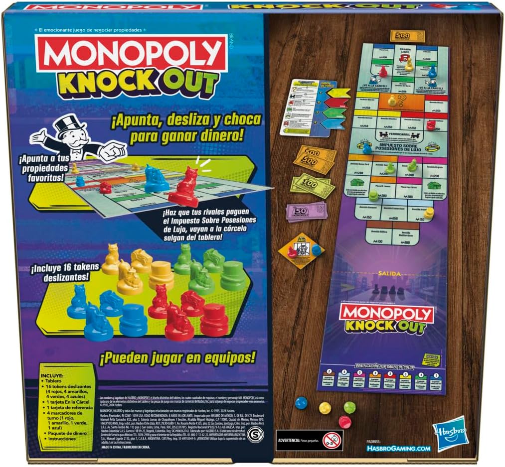 Monopoly Knockout Hasbro Gaming
