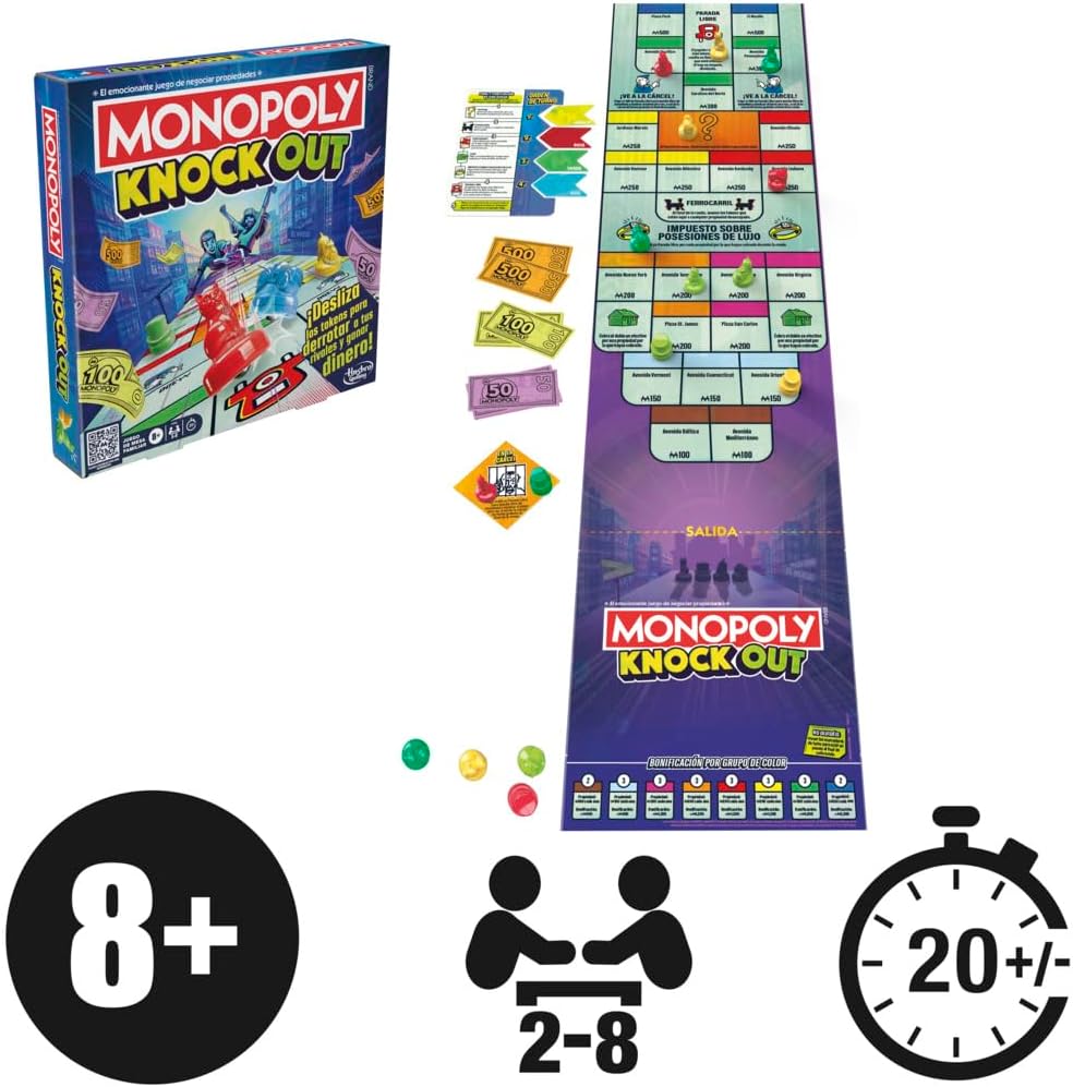 Monopoly Knockout Hasbro Gaming