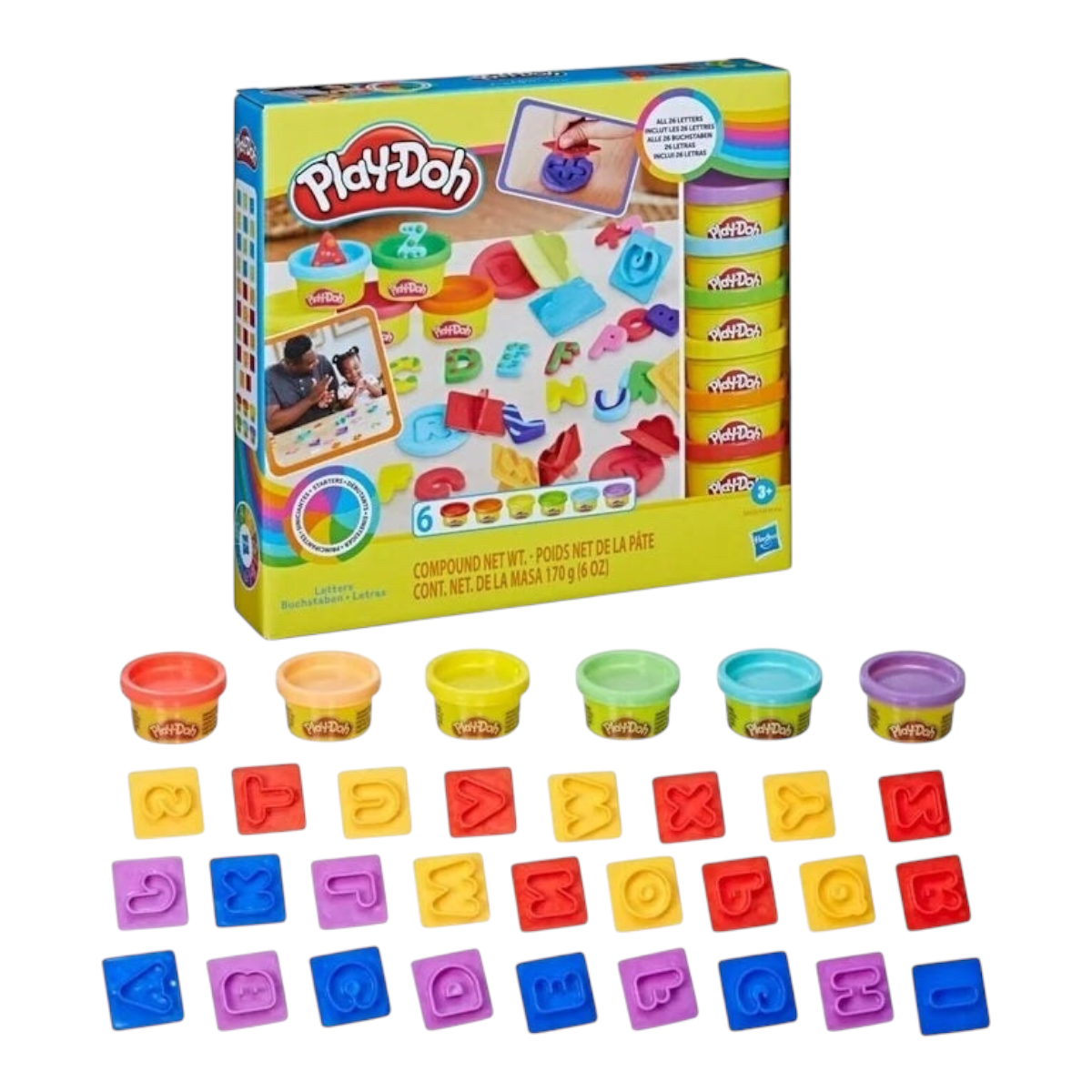 Play Doh Letras Hasbro