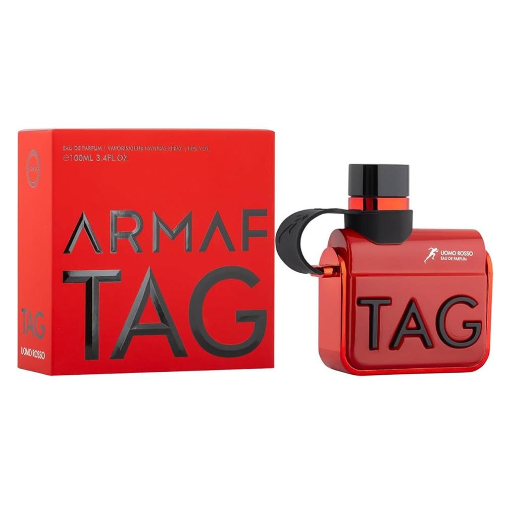 Loción Tag Uomo Rosso de Armaf 100 ml EDP