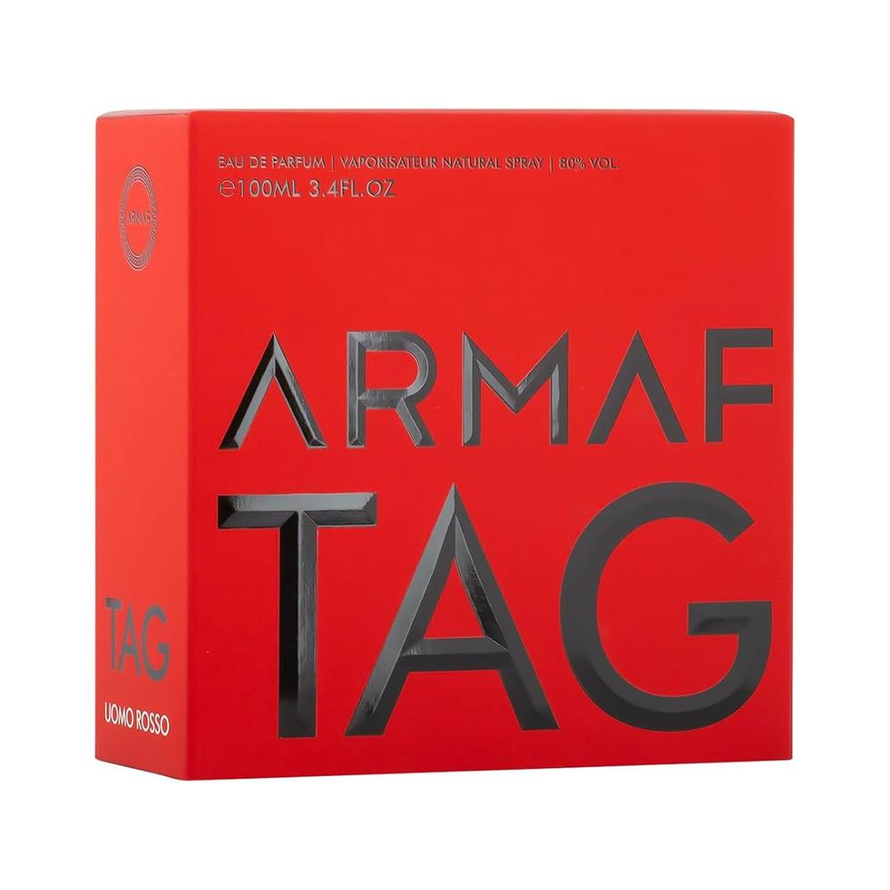 Loción Tag Uomo Rosso de Armaf 100 ml EDP