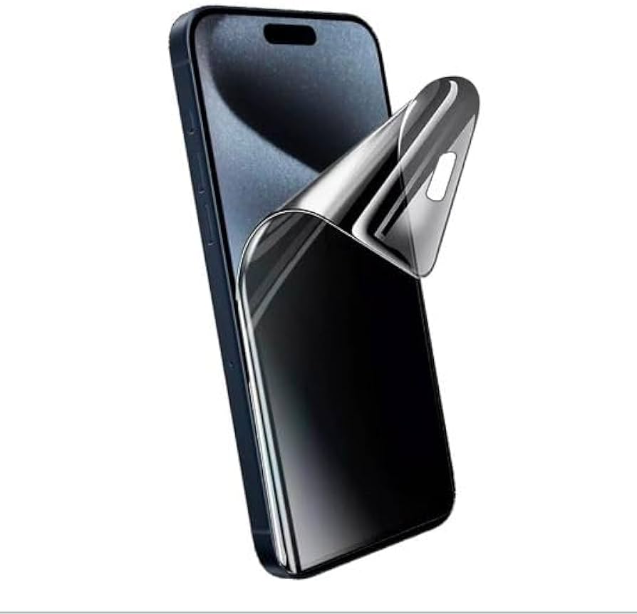Mica iPhone 5-16 Series Hidrogel Privacidad Mate Protector de Pantalla