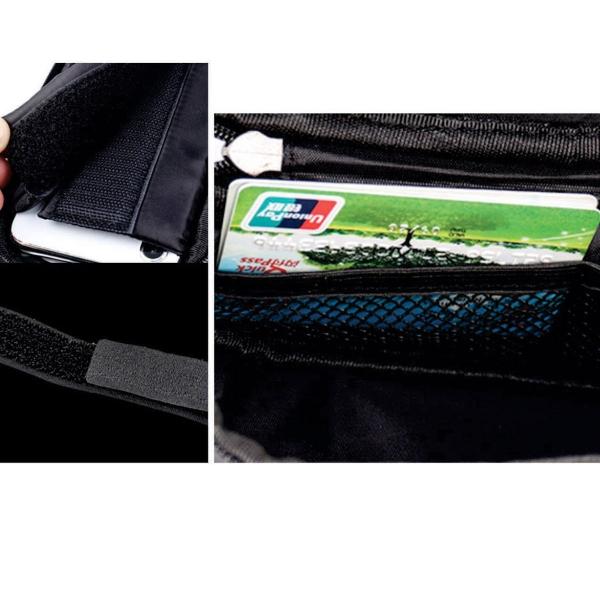 Sparco SE104BL Porta Celular impermeable pantalla táctil bicicleta y motopatin