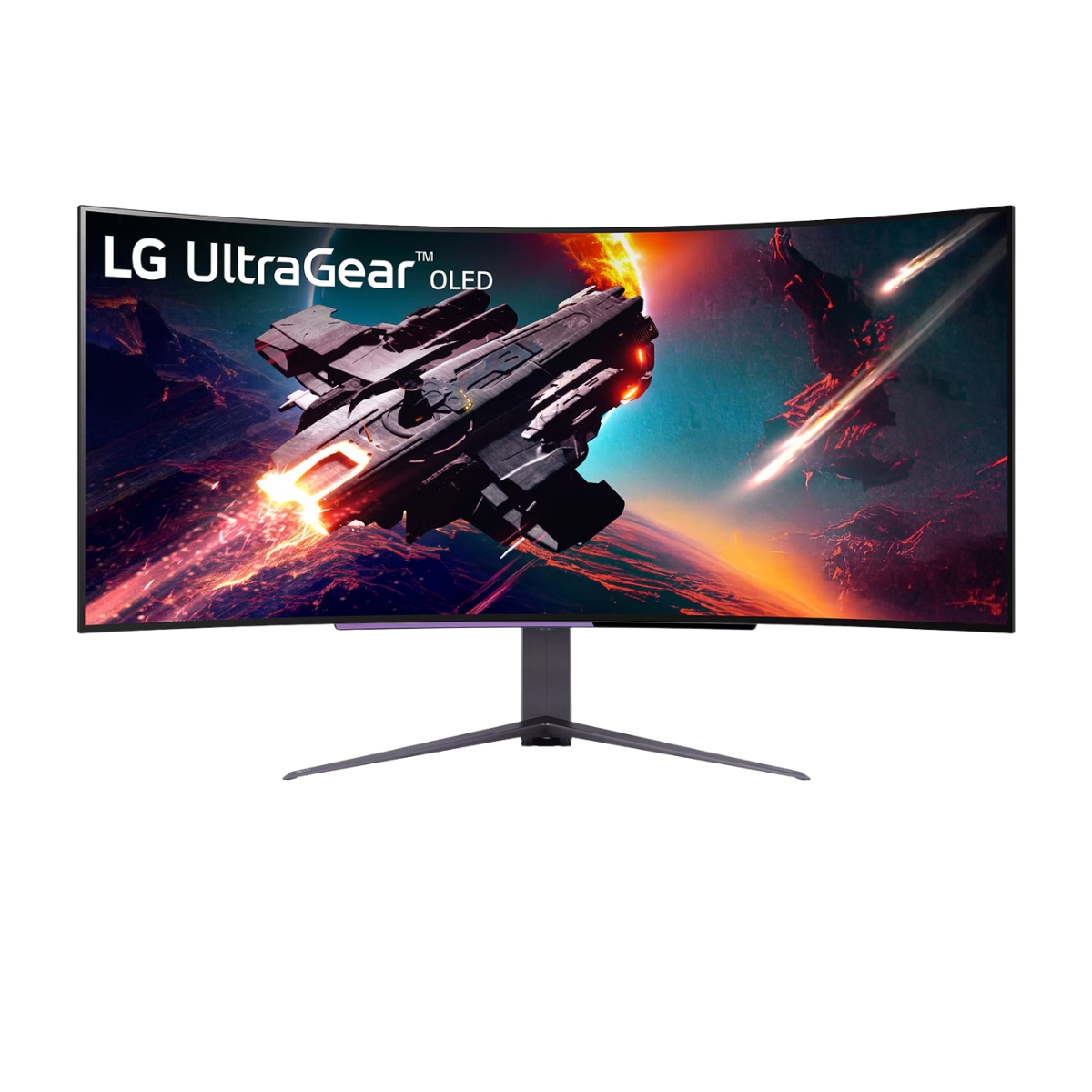 Monitor Gamer LG UltraGear OLED Curvo 45 WQHD, 240Hz, 0.03ms, HDR400, FreeSync & G-SYNC Compatible - Negro
