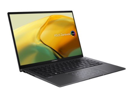LAPTOP ASUS ZENBOOK RYZEN 7 7730U 512GB SSD 16GB DDR4 14" OLED TOUCH SCREEN TEC/ING NEGRO UM3402YA-WS74T 90NB0W96-M00WH0