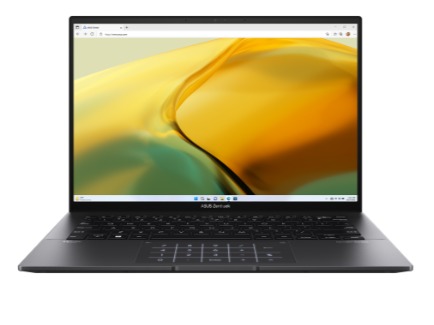 LAPTOP ASUS ZENBOOK RYZEN 7 7730U 512GB SSD 16GB DDR4 14" OLED TOUCH SCREEN TEC/ING NEGRO UM3402YA-WS74T 90NB0W96-M00WH0