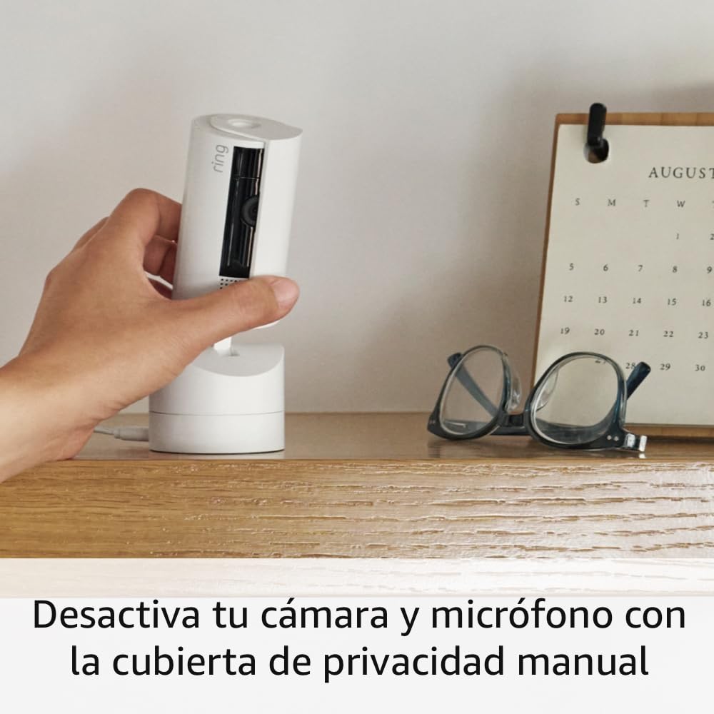 Camara Panoramica 360 Ring Pan Tilt Indoor Cam Video HD y Audio Bidireccional