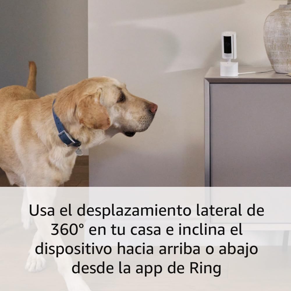 Camara Panoramica 360 Ring Pan Tilt Indoor Cam Video HD y Audio Bidireccional