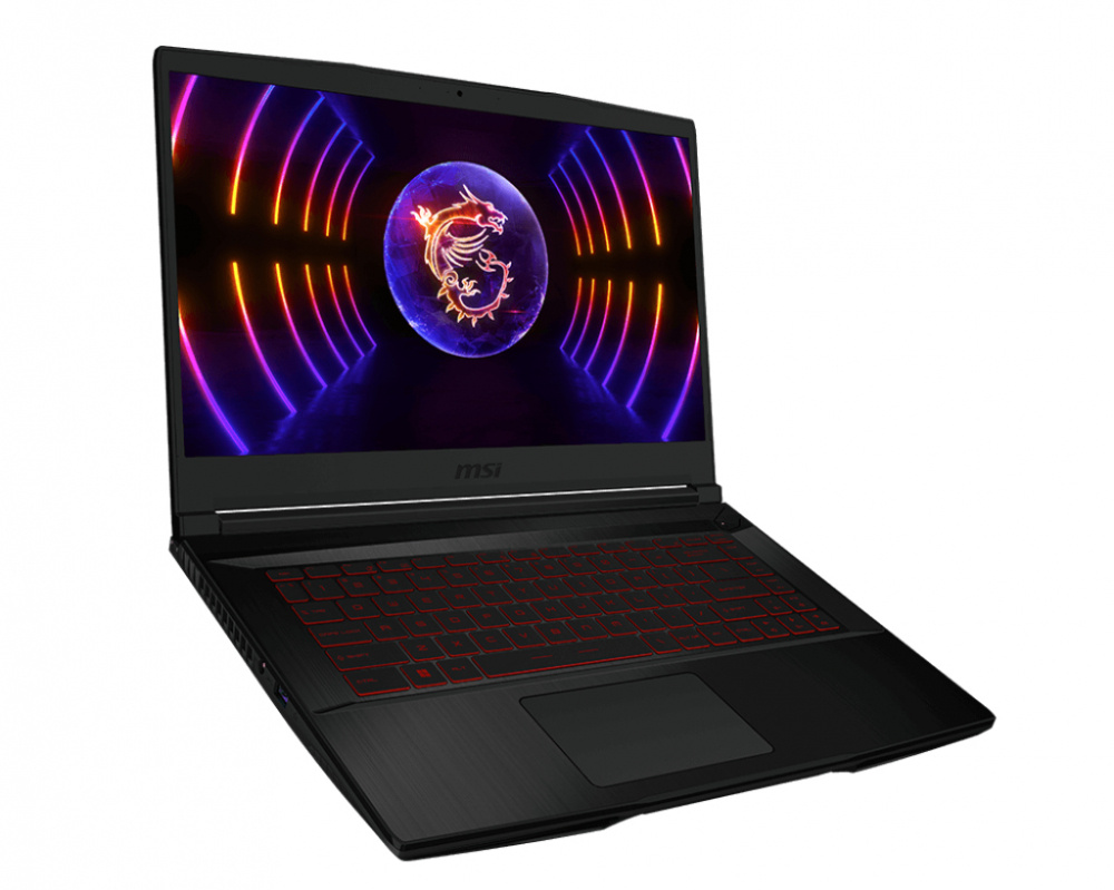 LAPTOP MSI THIN CORE I5 12450H 1TB SSD 8GB DDR4 15.6" FHD W11H NEGRO RTX 2050 GAMING GF63 12UCX-898US