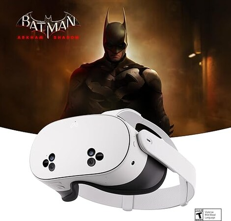 KIT OCULUS QUEST 3S 256GB / BATMAN ARKHAM SHADOW 1832 X 1920 BLANCO TOUCH PLUS CONTROLES 1000209-01
