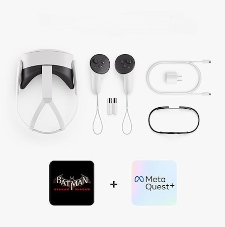 KIT OCULUS QUEST 3S 256GB / BATMAN ARKHAM SHADOW 1832 X 1920 BLANCO TOUCH PLUS CONTROLES 1000209-01