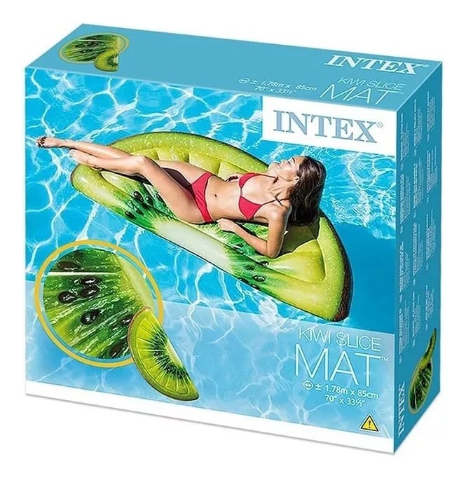 Flotador Colchón Kiwi Intex Gigante 58764 +14 Años