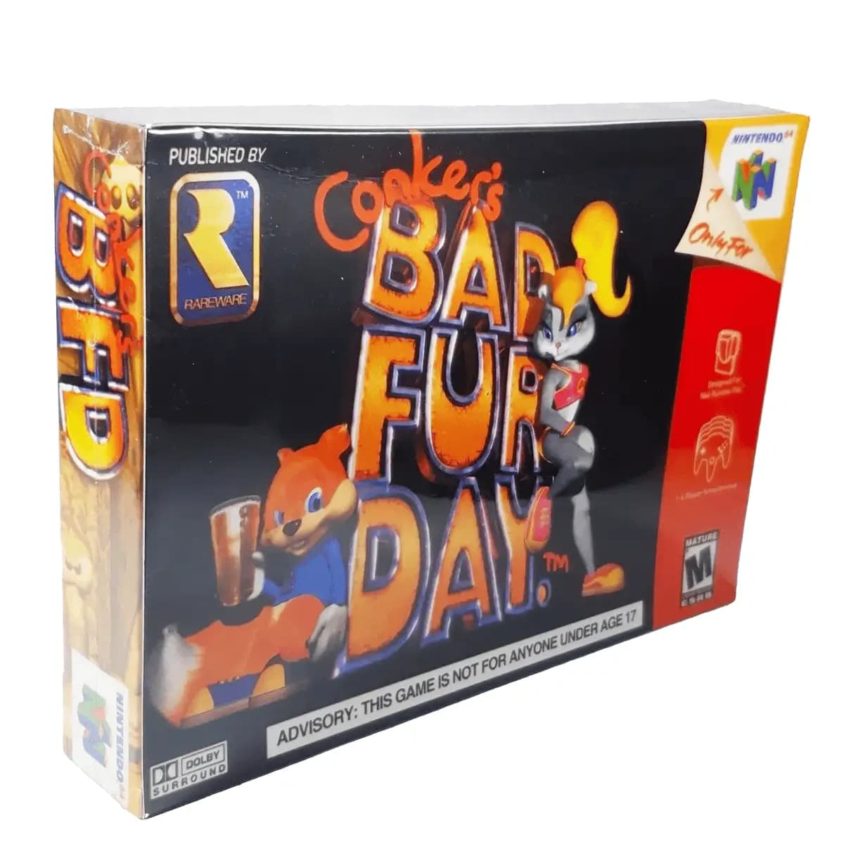 Conker's Bad Fur Day Nintendo 64 Físico En Caja