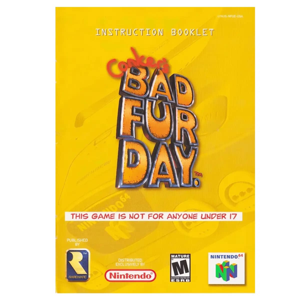 Conker's Bad Fur Day Nintendo 64 Físico En Caja