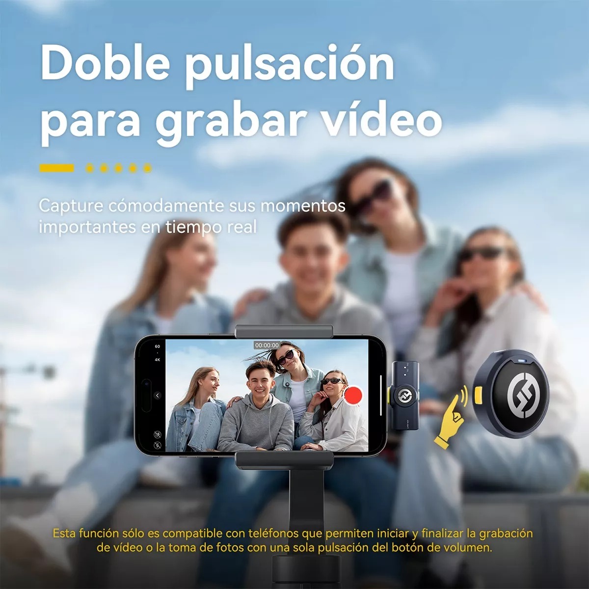Micrófono Inalámbrico Solapa Hollyland Lark M2 Para Combo