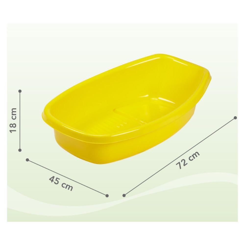 Tina Bañera Bebé Mytoy Amarilla 5512
