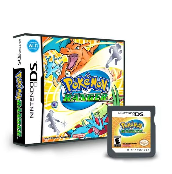 Cartucho R4 Pokémon Ranger Inglés Estuche Nintendo DS