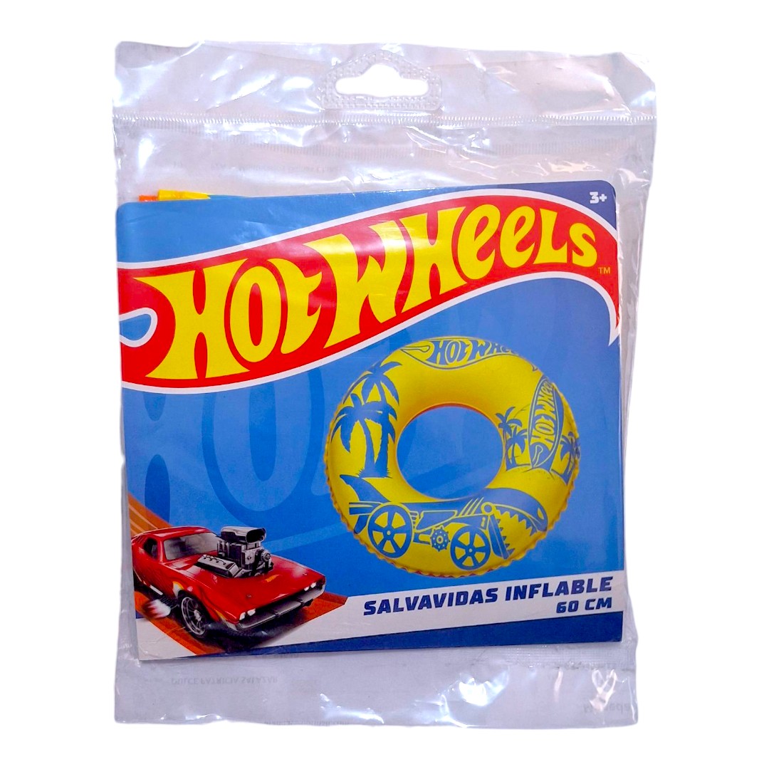CYC 1 Salvavidas Inflable Aro Flotador Hot Wheels 60 cm T380056 Importacion