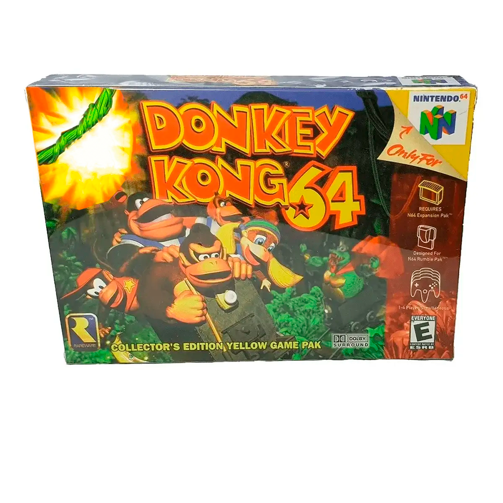Donkey Kong 64 Físico En Caja Con Manual Nintendo 64