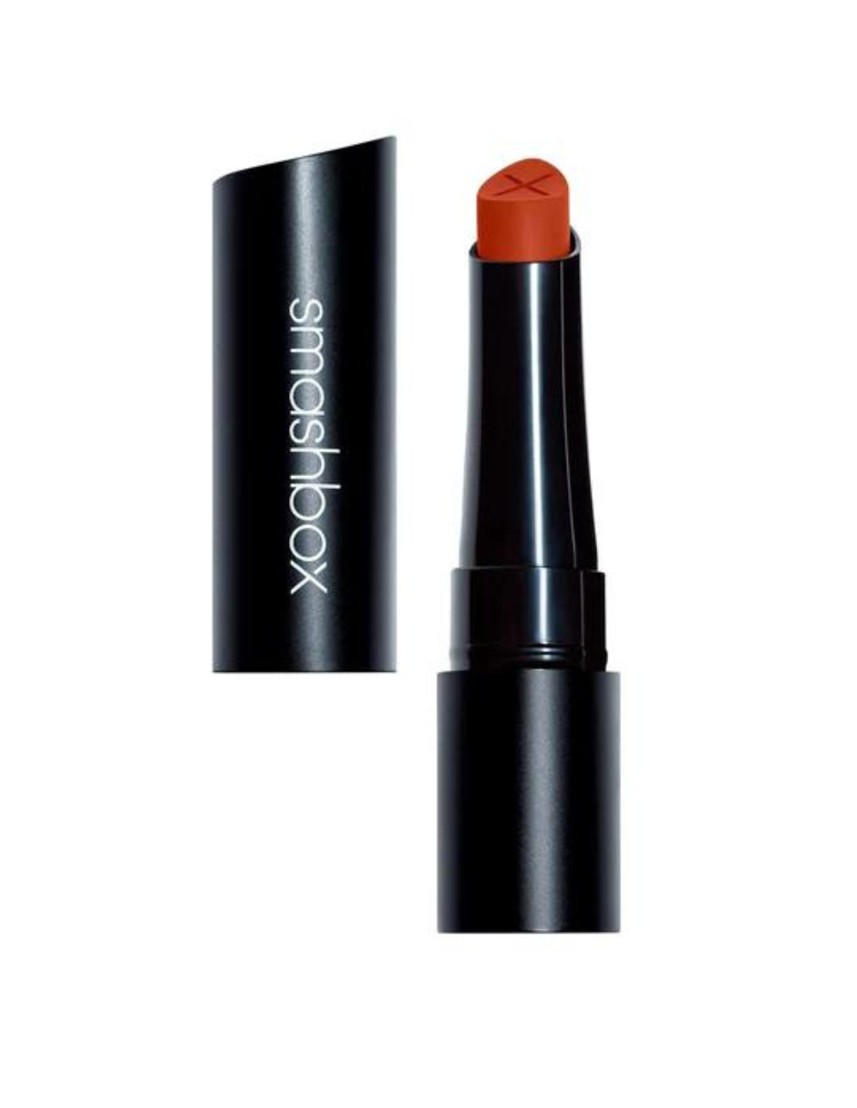 Lápiz labial Out Loud Smashbox cremoso con acabado mate color café