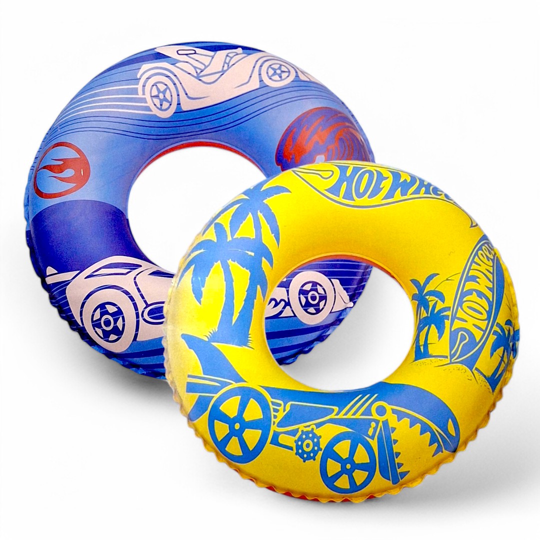 CYC 1 Salvavidas Inflable Aro Flotador Hot Wheels 60 cm T380056 Importacion